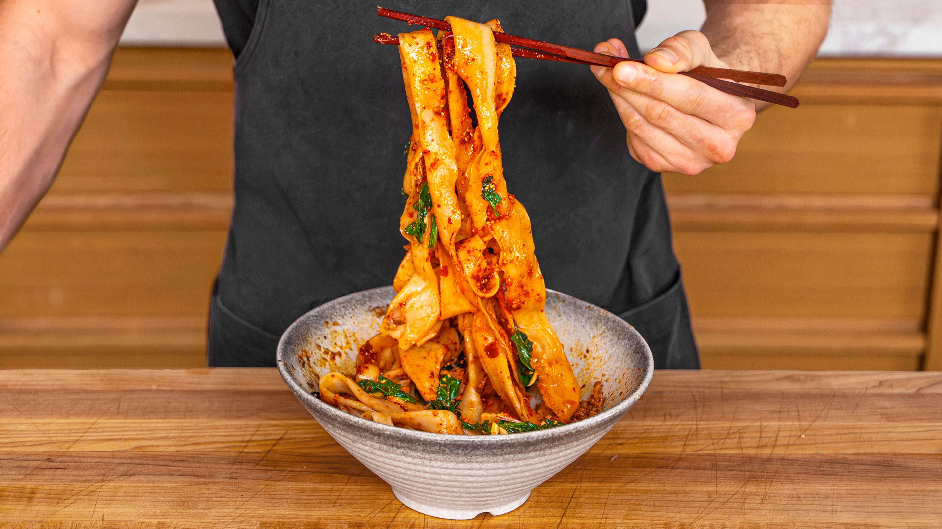 The Best Chinese Noodle Dish (Biang Biang) | Chef Joshua Weissman